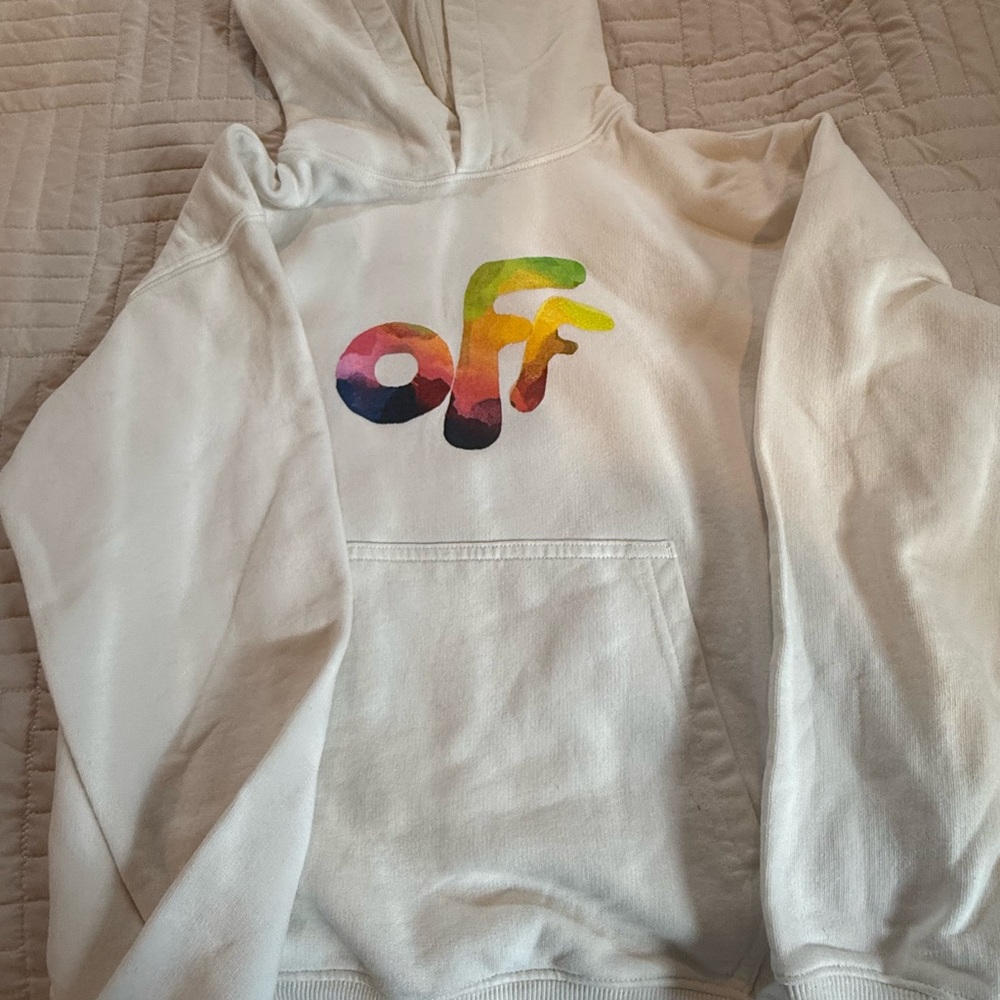 Off-White Kids hooded sweatshirt